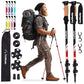 Buy now TrailBuddy Trekking Poles – Lightweight 7075 Aluminum Hiking Poles for Women, Men & Seniors – Collapsible or Foldable Walking Sticks for Travel, Trails & Balance Red Beetle Collapsible at indiglob india