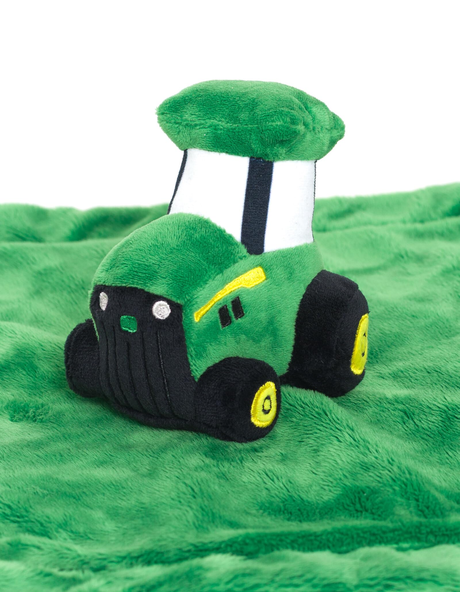 Buy now John Deere Tractor Newborn Baby Boys Security Blanket Green One Size at indiglob india