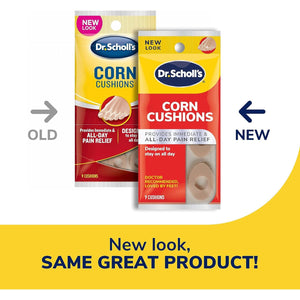 Dr. Scholl's CORN CUSHIONS, 9 ct // Immediate & All-Day Pain Relief - Designed to Stay on All Day