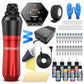 Wormhole WTK080 Tattoo Machine Kit - Rotary Tattoo Pen Kit Complete for Beginners