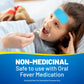 Buy now KOOL 'N' SOOTHE Fever Cooling Gel Sheets/ 4 Pack/Children 1+ Year/Immediate Cooling Relief for Fever at indiglob india