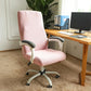 FORCHEER Large Office Chair Covers Stretchable XL Office Chair Cover, Big and Tall Computer Chair Covers (Large,Pink)