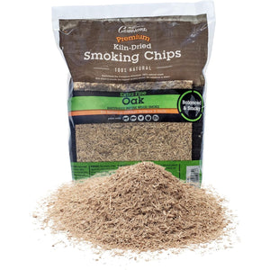 Camerons All Natural Extra Fine Oak BBQ Wood Chips - 260 Cu. in. Bag, Approx 2 Pounds - Kiln Dried Sawdust Shavings for Cocktail Smoking Guns, Smokers, Smoke Boxes - Barbecue Grilling Gifts for Men