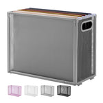 Buy now Hanging File Organizer, Oterri Portable Desktop File Organizer Mesh Detachable Foldable File Folder Organizer 12.2*5.5*9.44 inch for Letter Size File Folders, File Holders for Office/Home(Grey1) at indiglob india