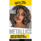 Got2b Metallics Permanent Hair Color, M71 Metallics Silver