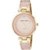 Anne Klein Women's Genuine Diamond Dial Bangle Watch - Light Pink/Gold