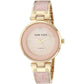 Anne Klein Women's Genuine Diamond Dial Bangle Watch