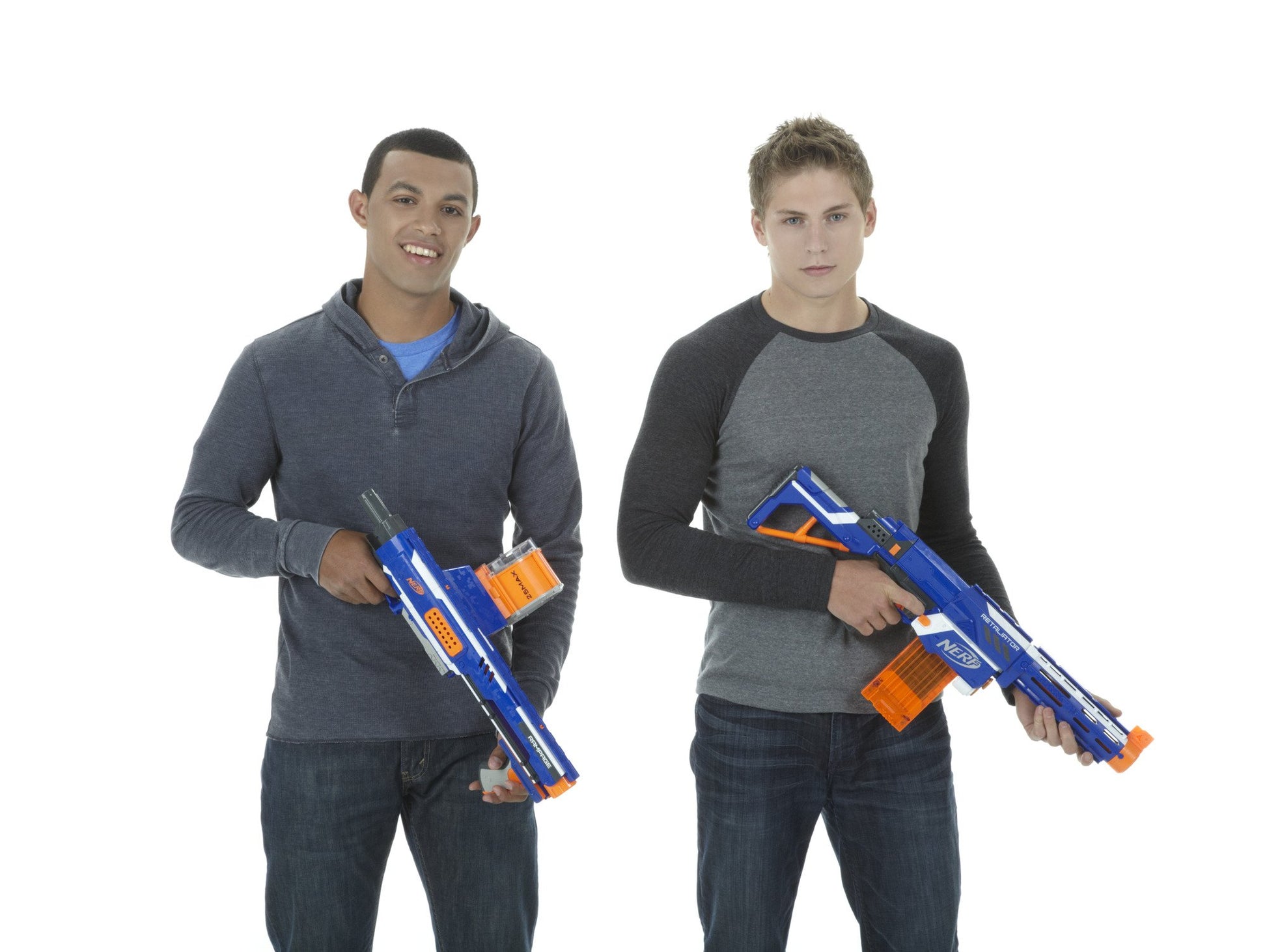 Buy now NERF Rampage N-Strike Elite Toy Blaster with 25 Dart Drum Slam Fire for Kids, Teens, & Adults (Amazon Exclusive) at indiglob india