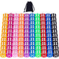 AUSTOR 100 Pieces Dices 12mm Game Dice Set 6 Sided Round Corner Dices for Tenzi, Farkle, Yahtzee, Bunco or Teaching Math