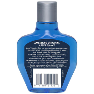 Aqua Velva After Shave, Classic Ice Blue, Soothes, Cools, and Refreshes Skin, 3.5 Ounce