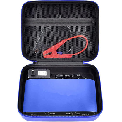 GWCASE Case Compatible with Halo Bolt Air 58830/57720/ Air+ 55500/ for ACDC Max Emergency Power Kit Car Jump Starter with Tire Pump. Car Charger Power Bank Holder for Battery Jump Starters(Box Only)