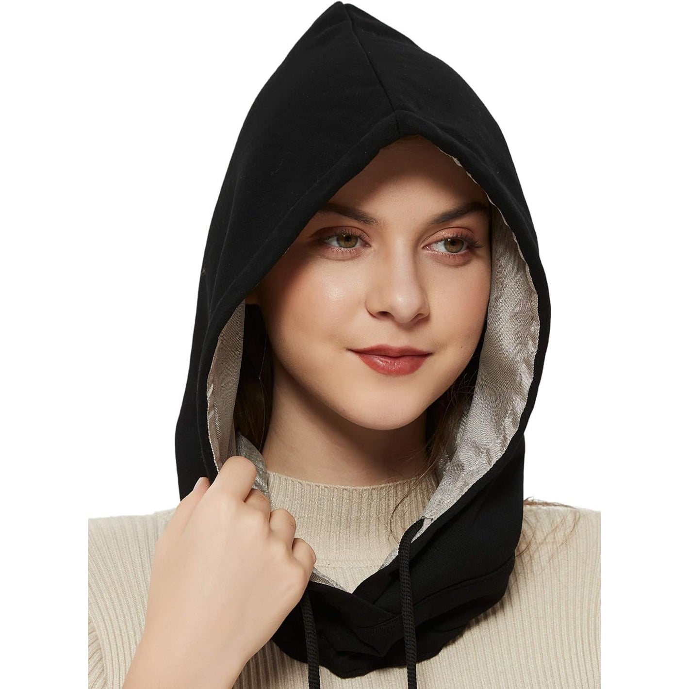Radia Smart® EMF Protection Hood, Faraday Hat, 5G Blocking, RF Shielding, WiFi Shield, Brain Coat, Black