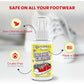 Grandma's Secret Sneaker Cleaner - for Rubber, Canvas, Leather, Stain Remover Spray Removes Dirt, Grime, Grass - Cleaner for Outdoor Shoes, Slippers, Moccasins - 16oz & 3oz Combo