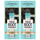 Buy now L'Oreal Paris Magic Root Rescue 10 Minute Root Hair Coloring Kit, Permanent Hair Color with Quick Precision Applicator, 100 percent Gray Coverage, 4 Dark Brown, 2 count 2 Black 1 Count (Pack of 2) at indiglob india