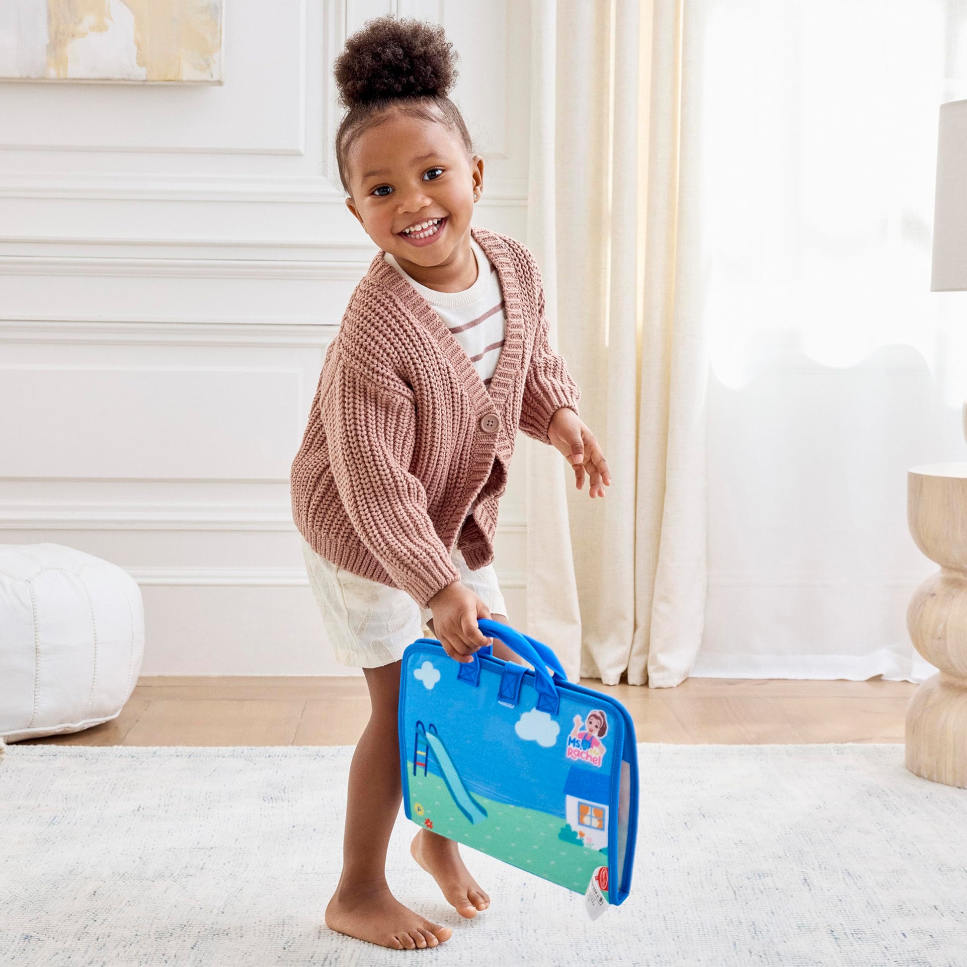 Buy now Melissa & Doug?? Ms. Rachelƒ?› What to Wear Felt Activity Board Take-Along Preschool Learning Toy for Boys and Girls - FSC Certified at indiglob india