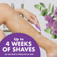 BIC Soleil Escape Scented Women's Disposable Razors With 4 Blades, Comfortable Shave, Lavender & Eucalyptus Scented Handle Shaving Razors for Women, 4 Count