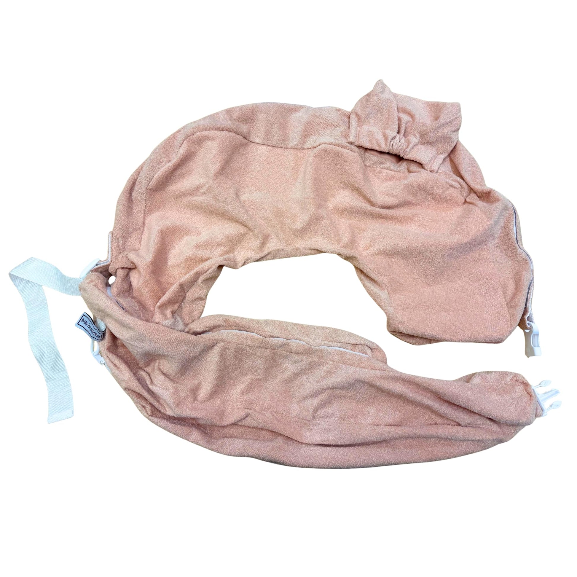 Buy now My Brest Friend Original Nursing Pillow Cover - Slipcovers for Baby - Adjustable Fit, Easy Care, Durable - Original Nursing Pillow Not Included, Fireworks Soft Rose Twin at indiglob india