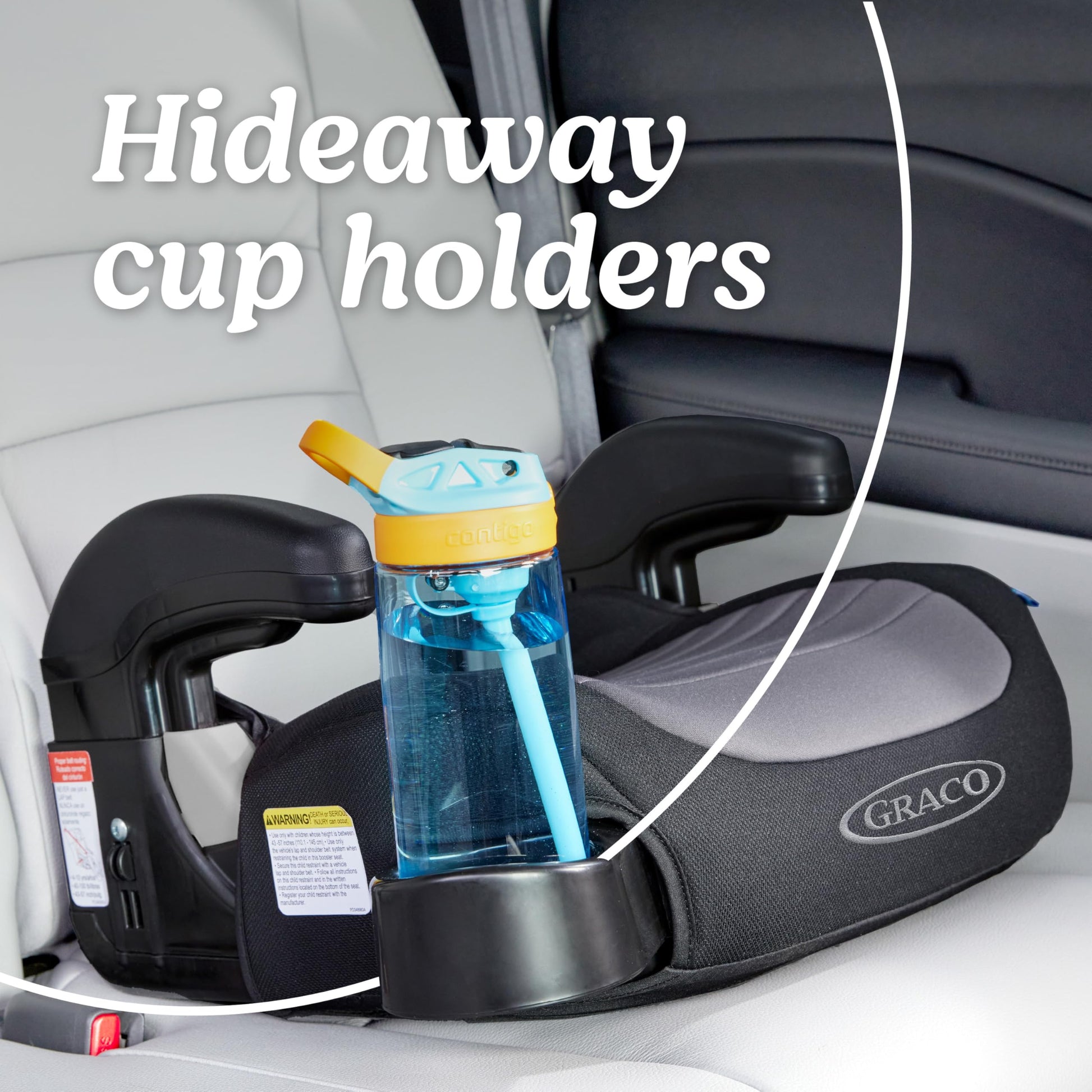 Buy now Graco TurboBooster 2.0 Backless Booster Car Seat, Trisha, Easy to Clean with Halfway Cup Holders at indiglob india
