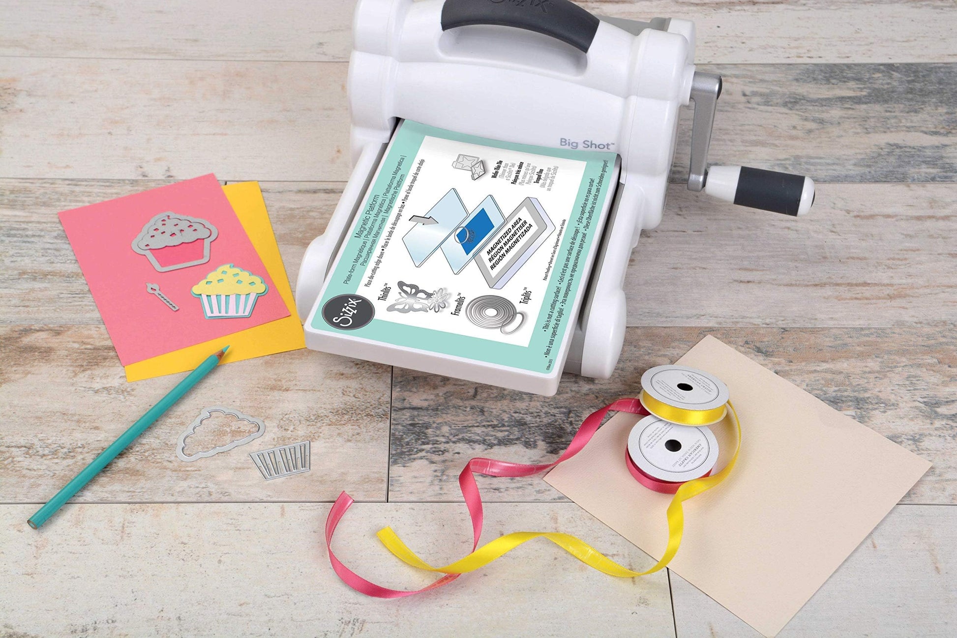 Buy now Sizzix 656499 BIGkick/Big Shot/Vagabond Magnetic Platform, 6.125 by 8.875 by .625-Inch at indiglob india