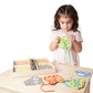 Buy now Melissa & Doug Alphabet Wooden Lacing Cards With Double-Sided Panels and Matching Laces at indiglob india