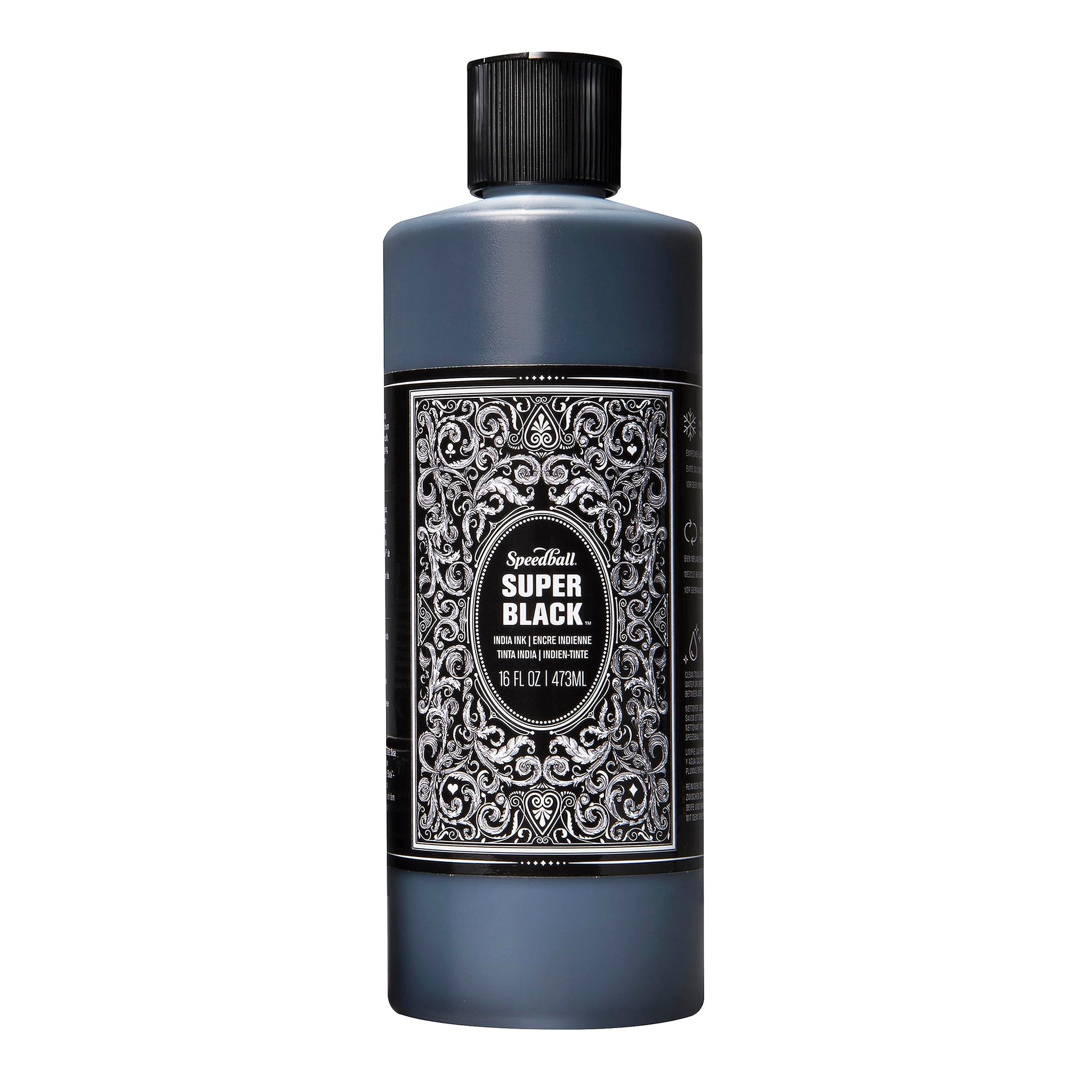 Buy now Speedball - 3378 Super Black India Ink, 1 Pint - 404696 at indiglob india