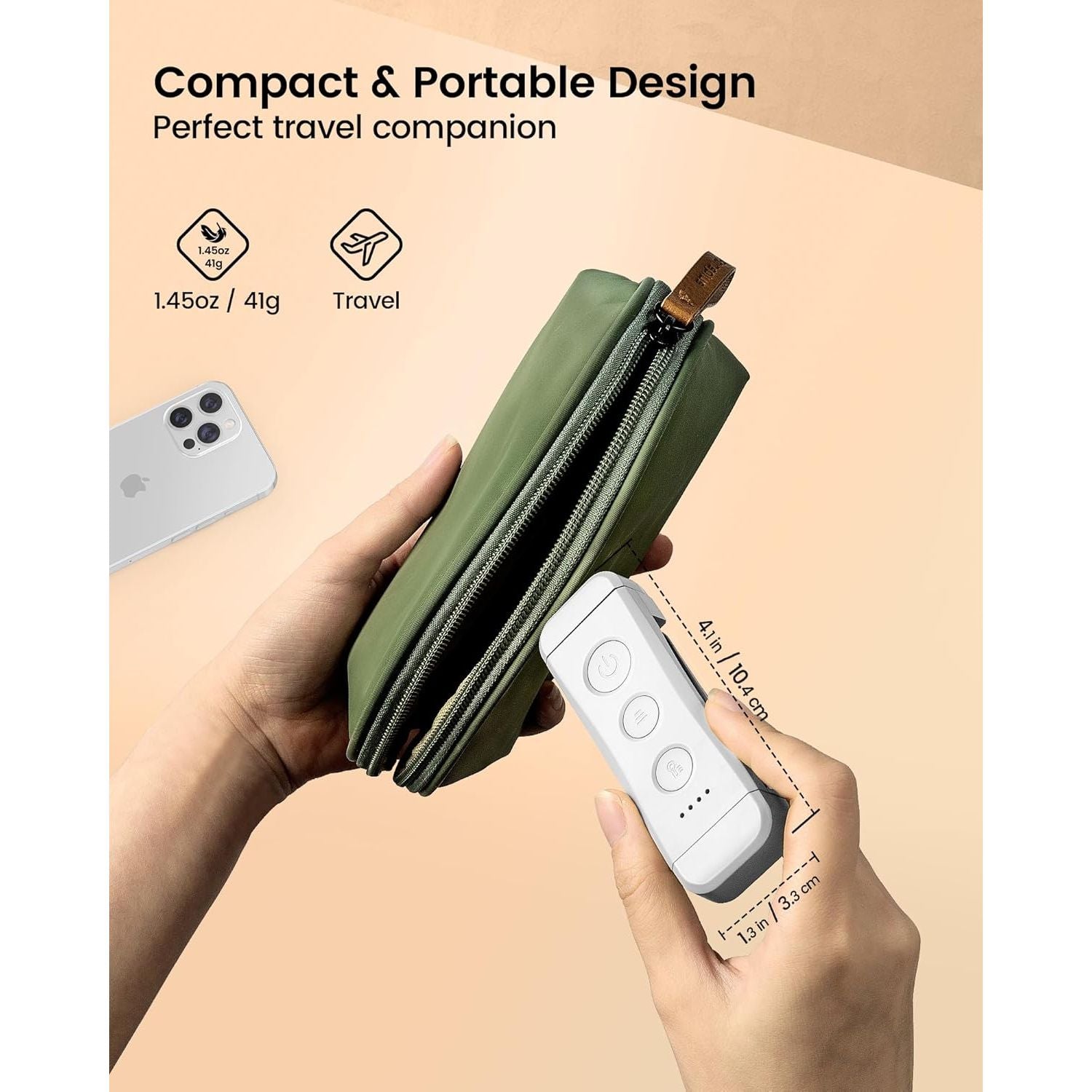 Buy now Glocusent USB Rechargeable Book Light for Reading in Bed, Portable Clip-on LED Reading Light, 3 Amber Colors & 5 Brightness Dimmable, Compact & Long Lasting, Perfect for Book Lovers, Kids at indiglob india