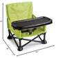 Buy now Summer by Bright Starts Pop 'N Sit Portable Booster Chair, Floor Seat, Indoor/Outdoor Use, Compact Fold, Green, 6 Mos - 3 Yrs at indiglob india