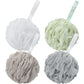 AmazerBath Loofah Sponge 60g/Piece, Exfoliating Bath Sponge Body Scrubber - Loofa Set of 4 Flower Color (Green-Purple)