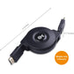 Cable Matters Retractable HDMI Cable with HDR and 4K 60Hz Resolution Support - 3.3 Feet