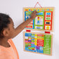 Buy now Melissa & Doug My First Daily Magnetic Calendar, Classroom Calendar for Kids Activities with Weather & Seasons, Preschool Toys for Girls & Boys Ages 4+ at indiglob india