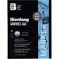 Bienfang Graphics 360 Marker Paper Pad, Non-Bleeding, Semi-Transparent, Artist Drawing Sketchbook, for Layouts 11x14 Inch, 50 Sheets