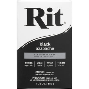 Rit Dye Powdered Fabric Dye, Black