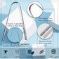 Buy now MasterMedi Tongue Scraper with Case Easy to Use Tongue Scraper for Adults, Tongue Cleaner for Oral Care & Hygiene (Single Pack (with Travel Case)) at indiglob india