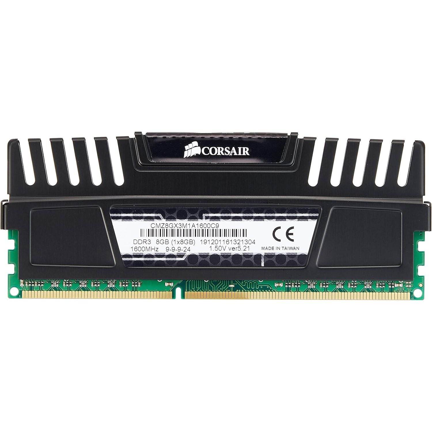 Corsair Vengeance 8GB (1x8GB) DDR3 1600 MHz (PC3 12800) Desktop Memory 1.5V - My Store