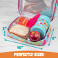Bentology Lunch Box for Kids- Insulated, Waterproof, Durable Tote Bag Lunchbox fits Bento Boxes, Containers, Jars, Bottles- Keeps Food Hotter or Colder Longer- Back To School Reusable Sleeve For Girls