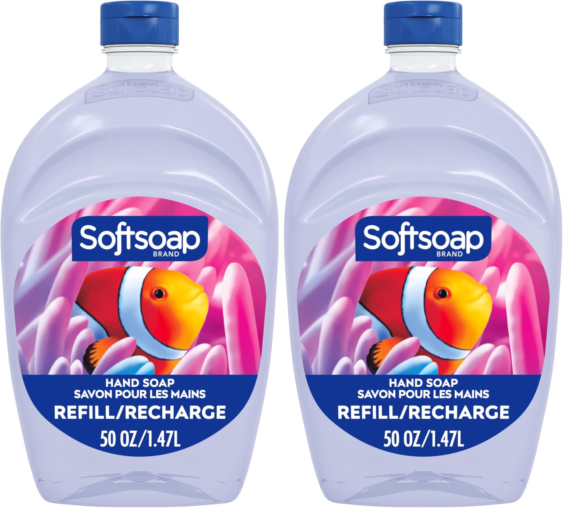 Buy now Softsoap Aquarium Liquid Hand Soap, Kitchen and Bathroom Hand Soap, 50 fl oz Refill Aquarium 50 Fl Oz (Pack of 2) at indiglob india