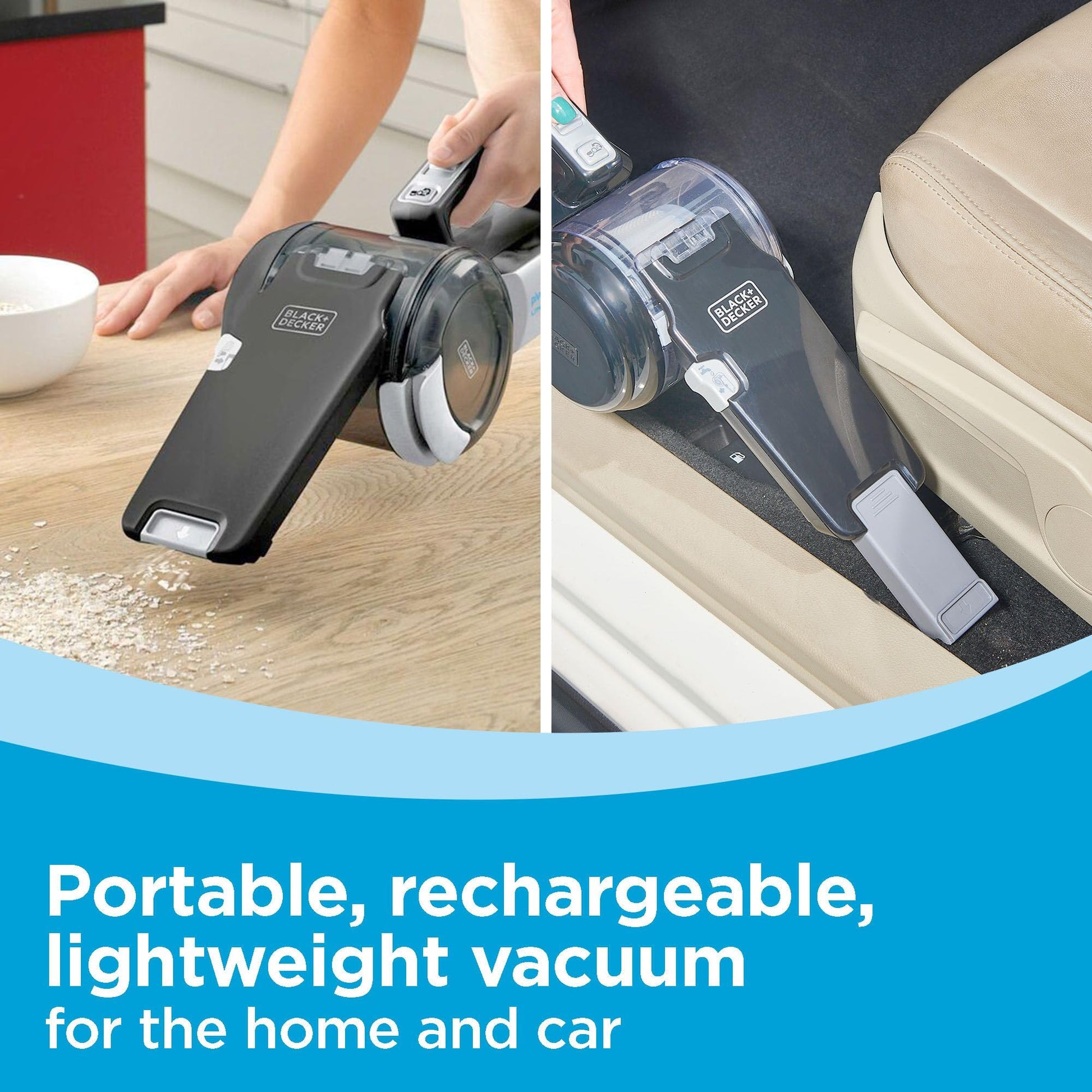 Buy now BLACK+DECKER dust buster PIVOT VAC Handheld Vacuum Cordless, Car Vacuum Portable Rechargeable, Extendible Crevice Tool and 200 Degree Pivoting Nozzle, Strong Suction, Lightweight (BDH2000PL) at indiglob india