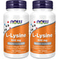 NOW Supplements, L-Lysine (L-Lysine Hydrochloride) 500 mg, Amino Acid, 250 Tablets