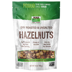 Buy now NOW Foods, Real Food, Dry Roasted & Unsalted Hazlenuts, Non-GMO, Vegan, Grown in the USA, 16 oz (454 g) at indiglob india