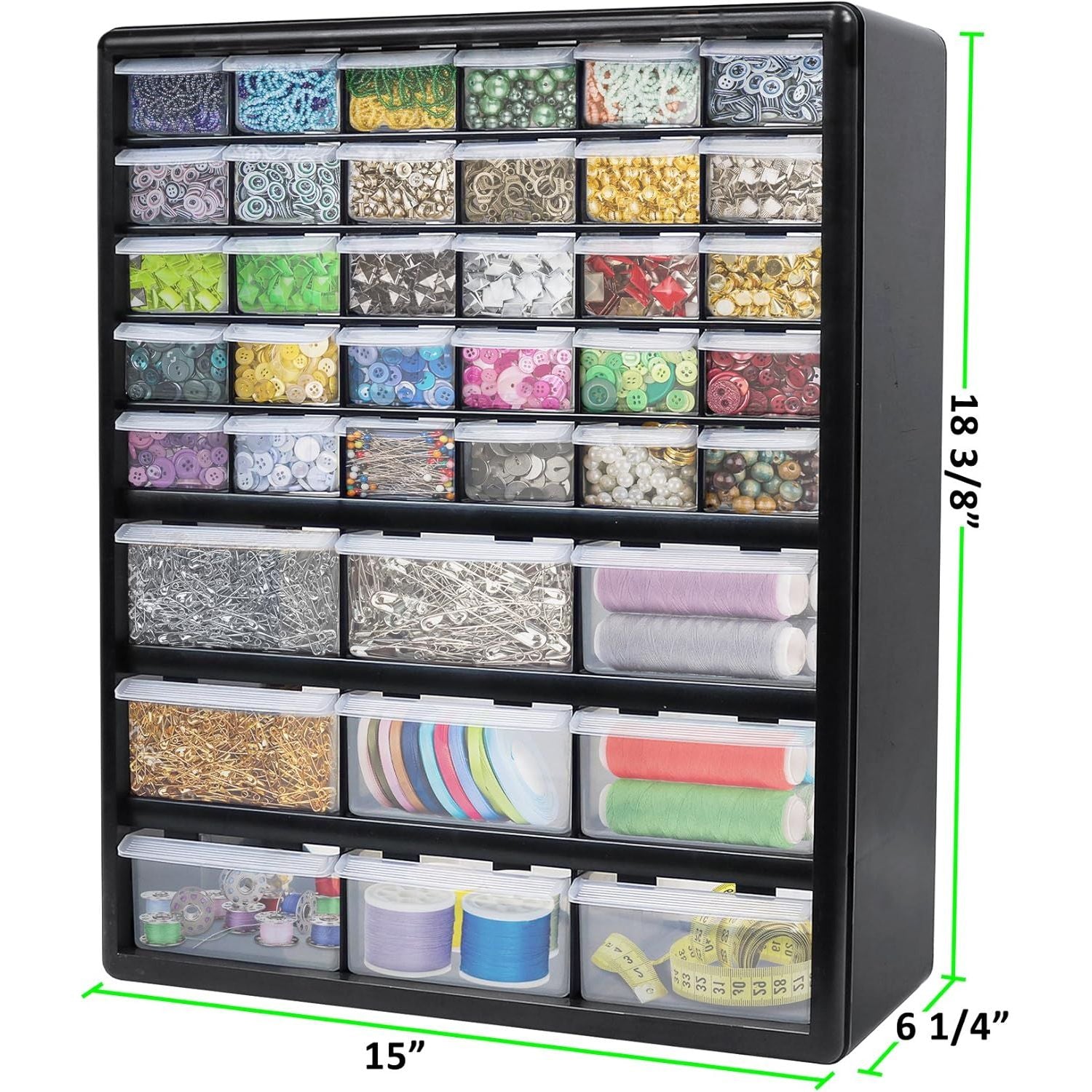 Buy now Greenpro Screw Organizer and Hardware Organizer, Wall Mount Hardware and Craft Storage, Cabinet Drawer Organizer at indiglob india