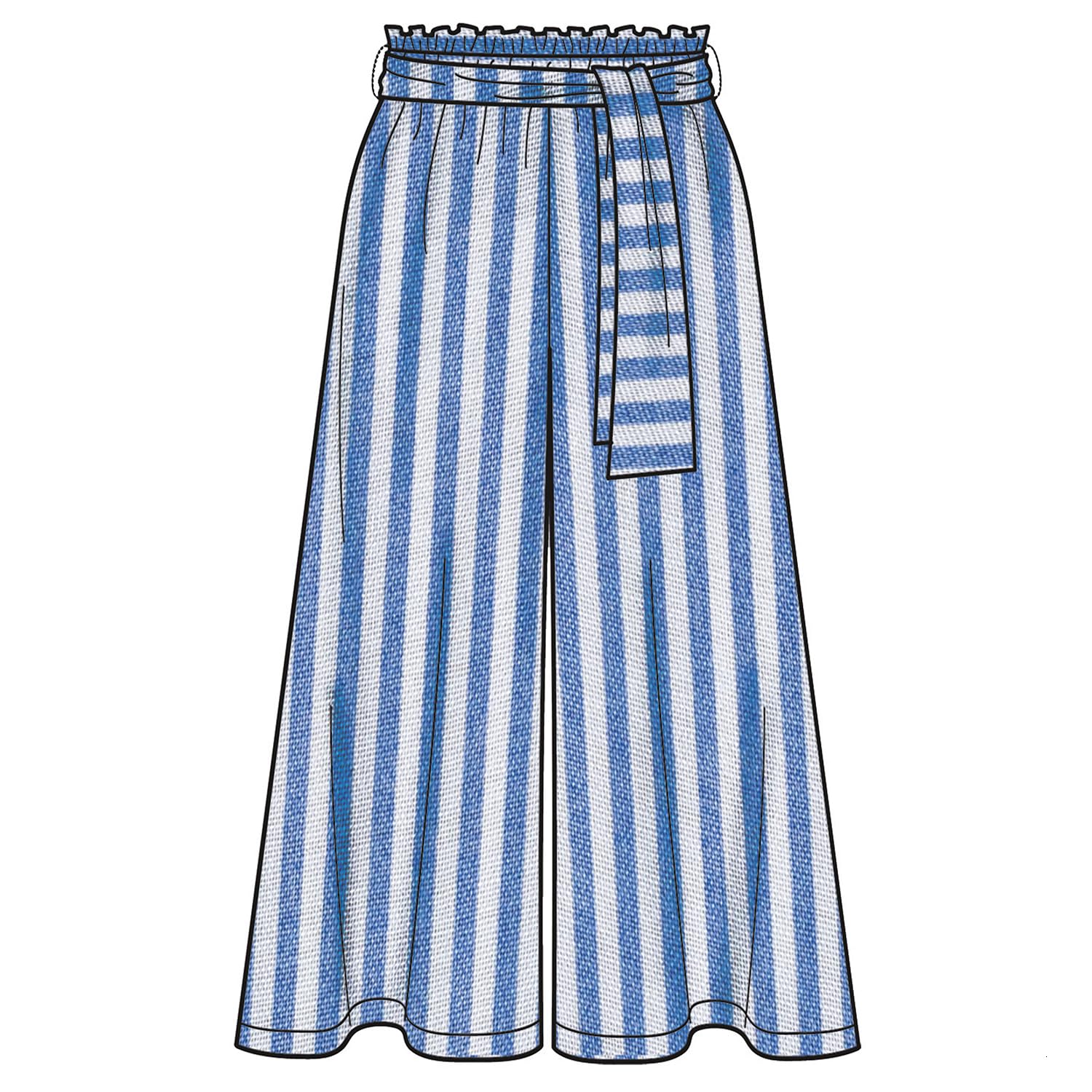 Buy now Simplicity US8605A Easy to Sew Women's Skirts and Loose Fitting Pants Sewing Patterns, Sizes 6-24 at indiglob india