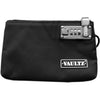 Vaultz Money Bag with Lock - 5 x 8 Inches, Men & Women's Locking Accessories Pouch for Cash, Bank Deposits, Wallet, Medicine, Phone and Credit Cards - Gray - Black