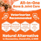 Boneo Canine Maintenance Formula- Lactoferrin-Based Bone and Joint Supplement for Dogs- 90 Ct Chewable Tablets, Liver and Sausage Flavor