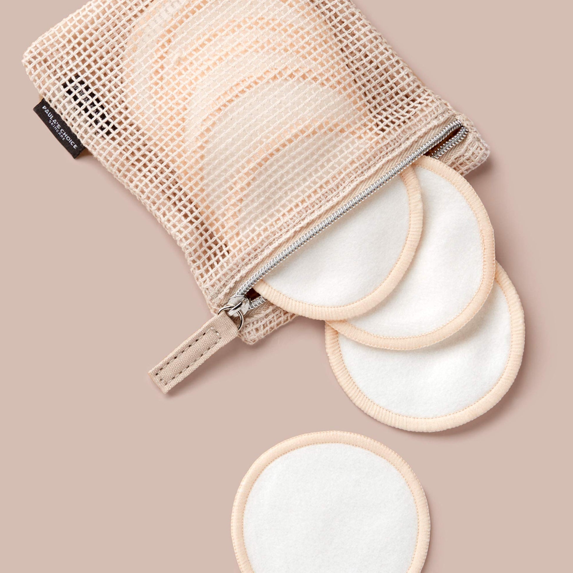 Buy now Paula's Choice Reusable Makeup Remover Pads, Eco-Friendly Cotton & Bamboo Rounds for Toner & Exfoliants, Includes Washable Bag for Laundry & Storage, 10 Count at indiglob india
