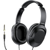 Philips Over Ear Wired Stereo Headphones for Podcasts, Studio Monitoring and Recording Headset for Computer, Keyboard and Guitar with 6.3 mm (1/4") Add On Adapter - Black