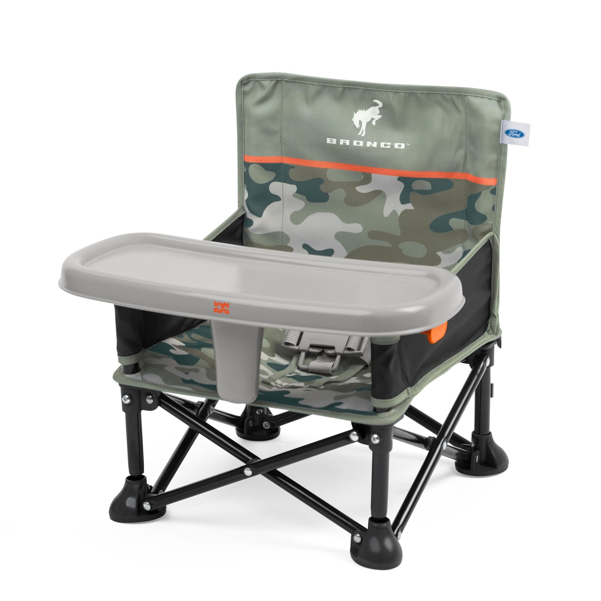 Buy now Summer by Bright Starts Pop 'N Sit Portable Booster Chair, Floor Seat, Indoor/Outdoor Use, Compact Fold, Green, 6 Mos - 3 Yrs at indiglob india