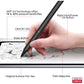 RENAISSER Raphael 520 Stylus Pen for Surface, Designed in Houston, Made in Taiwan, 4096 Pressure Sensitivity, Match Surface Pro 12/11/10/9/8, Book, Studio, Go, Magnetic Attachment， Rechargeable
