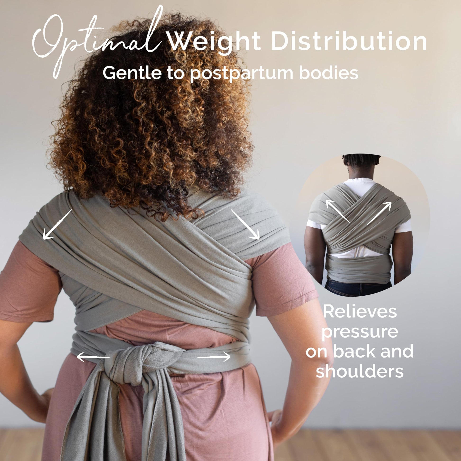 Buy now Boba Baby Wrap Carrier – Original Baby Sling Carrier for Newborns (7–35 lbs), Soft, Secure, Hands-Free & Ergonomic, Ideal for Comfortable Bonding, New Parents (Grey) at indiglob india