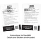 STICKER SHIELD - Windshield Sticker Applicator for Easy Application, Removal and Re-Application from Car to Car - 4 inch x 6 inch Sheets (2 Packs (4 Sheets Total))
