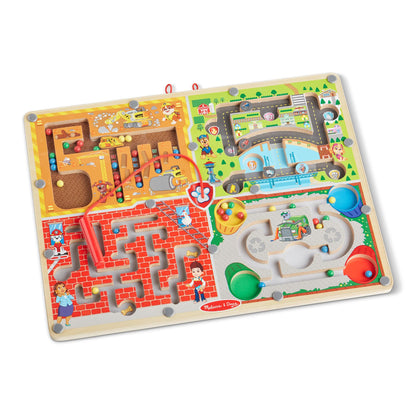 Buy now Melissa & Doug PAW Patrol Wooden 4-in-1 Magnetic Wand Maze Board - FSC Certified at indiglob india